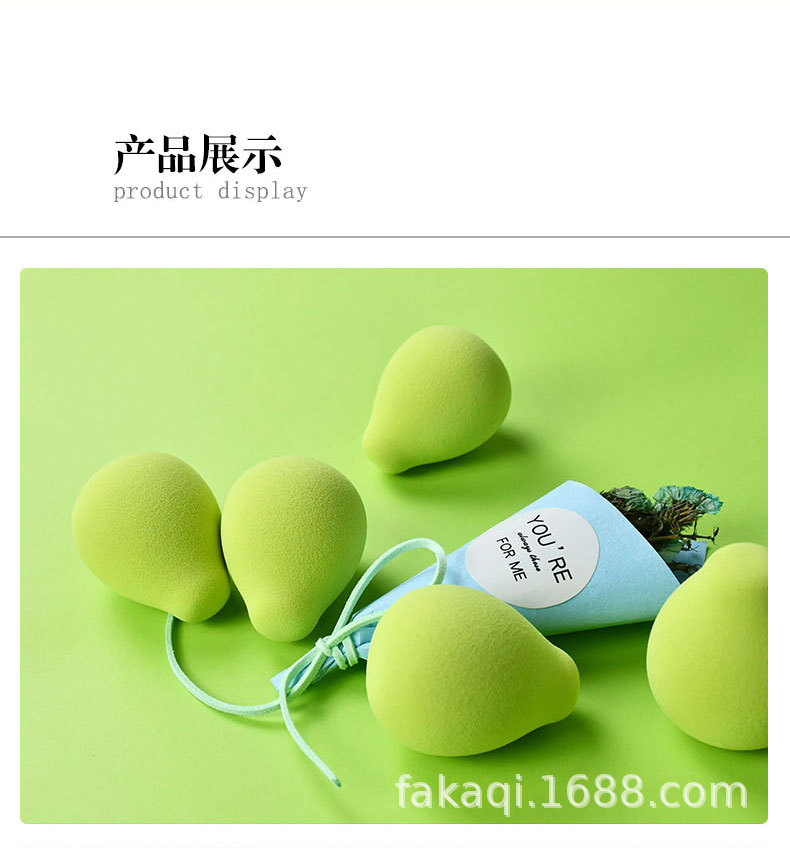 Bông mút tán nền siêu mịn gấp 8 lần xanh matcha thiết kế chuyên nghiệp trang điểm | BigBuy360 - bigbuy360.vn