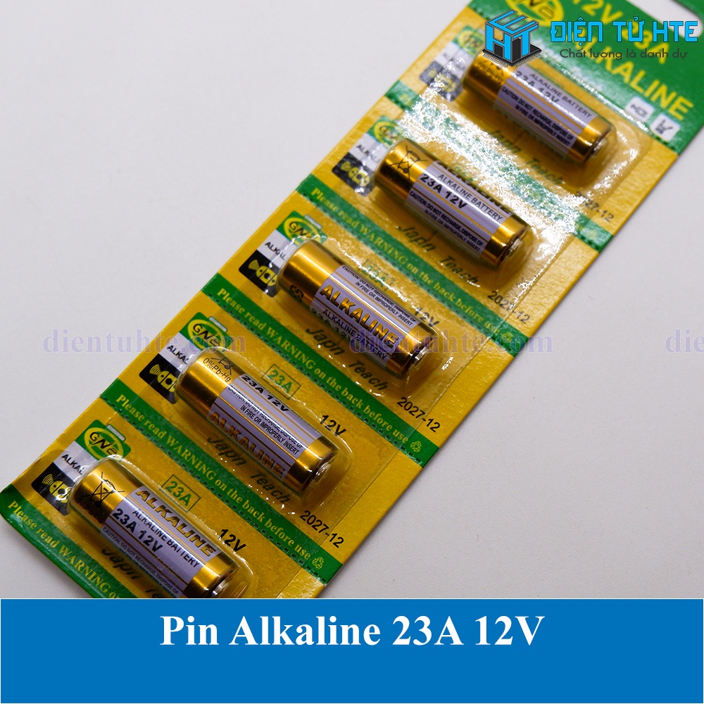 Pin Remote RF GN 23A  27A 12V Alkaline (Trong vỉ)