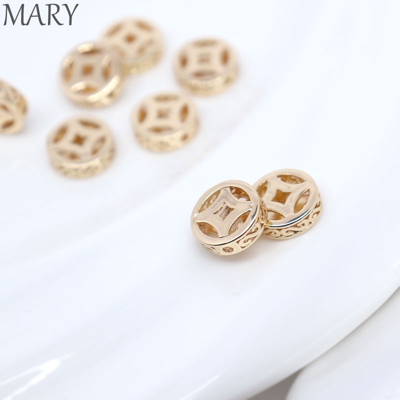 Chuỗi Hạt Đồng 14K Dùng Làm Vòng Tay Thủ Công diy