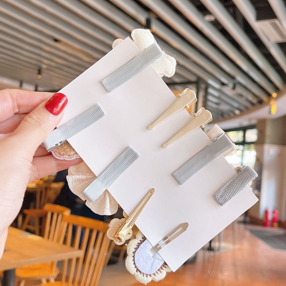 Set kẹp tóc BB hình gấu bông dễ thương dành cho bé gái