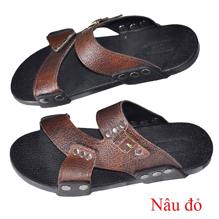 Dép nam da PU cao cấp HM SPUX3