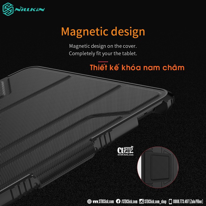 [Mã SKAMA07 giảm 8% đơn 250k]BAO DA IPAD AIR 10.9 2020 - AIR 4 NILLKIN BUMPER CHỐNG SỐC CHÍNH HÃNG | BigBuy360 - bigbuy360.vn