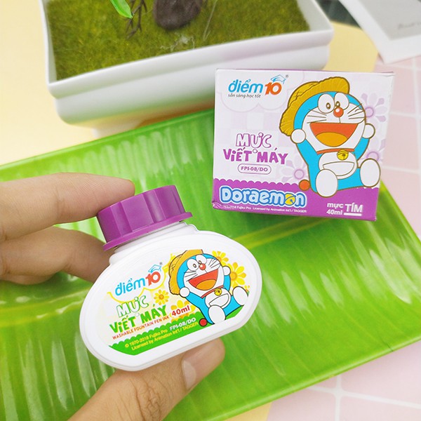 Mực viết máy màu tím Doraemon✅ FREESHIPCó video thật Mực viết máy màu tím Doraemon chất lượng, giá rẻ - Phát Huy Hoàng