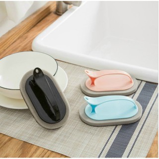 Miếng rửa rửa chén bát có tay cầm