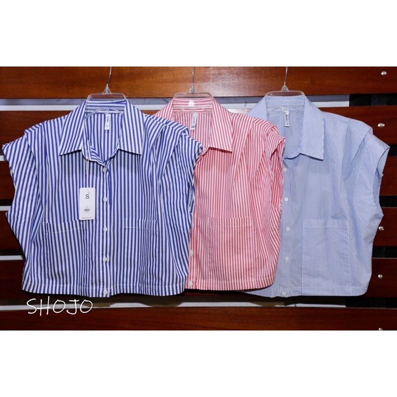 ÁO SƠ MI CROPTOP SHOJO ĐẸP MẮT