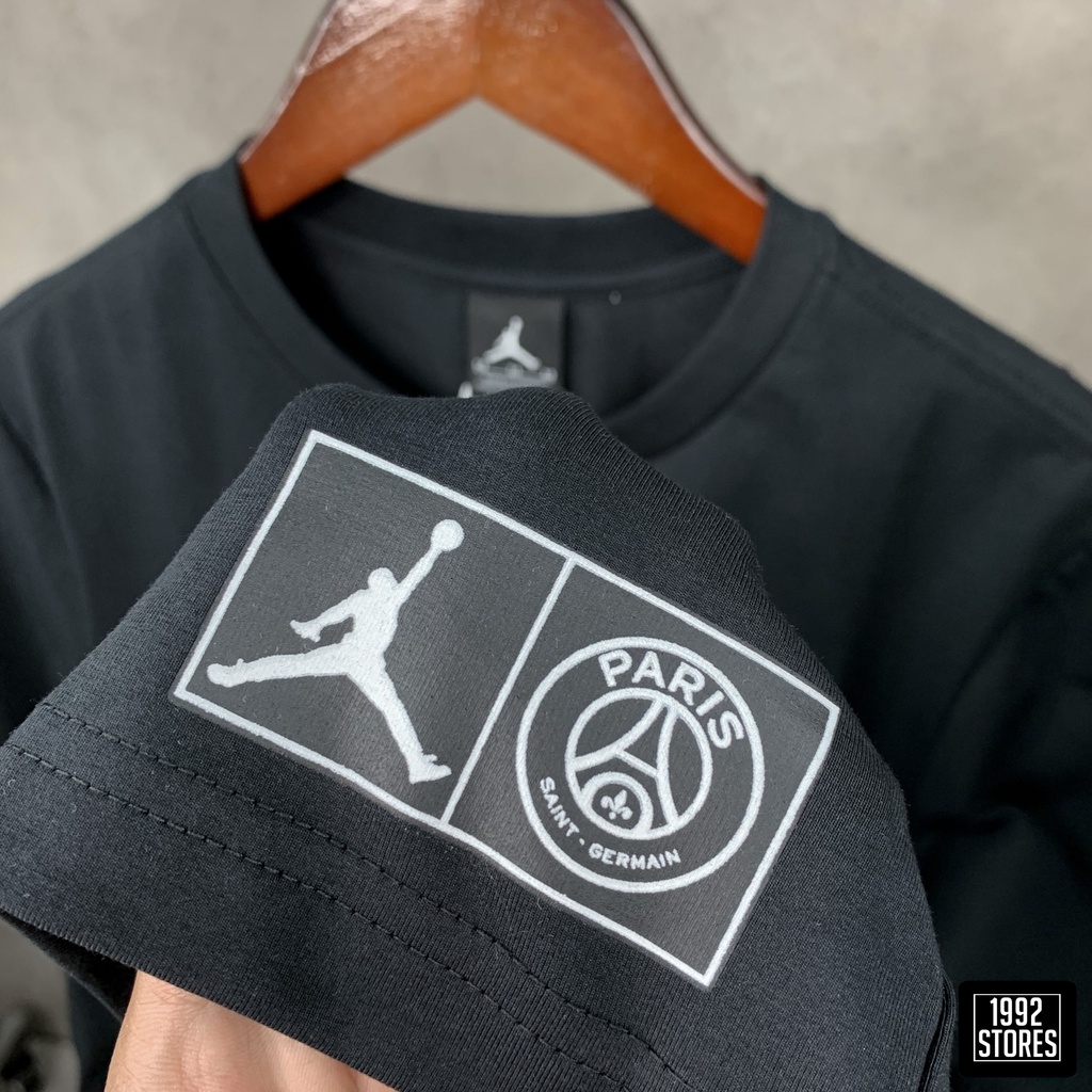 Áo Thun Thể Thao Jordan PSG  - Chất  100% cotton cao cấp - Ko xù sổ lông