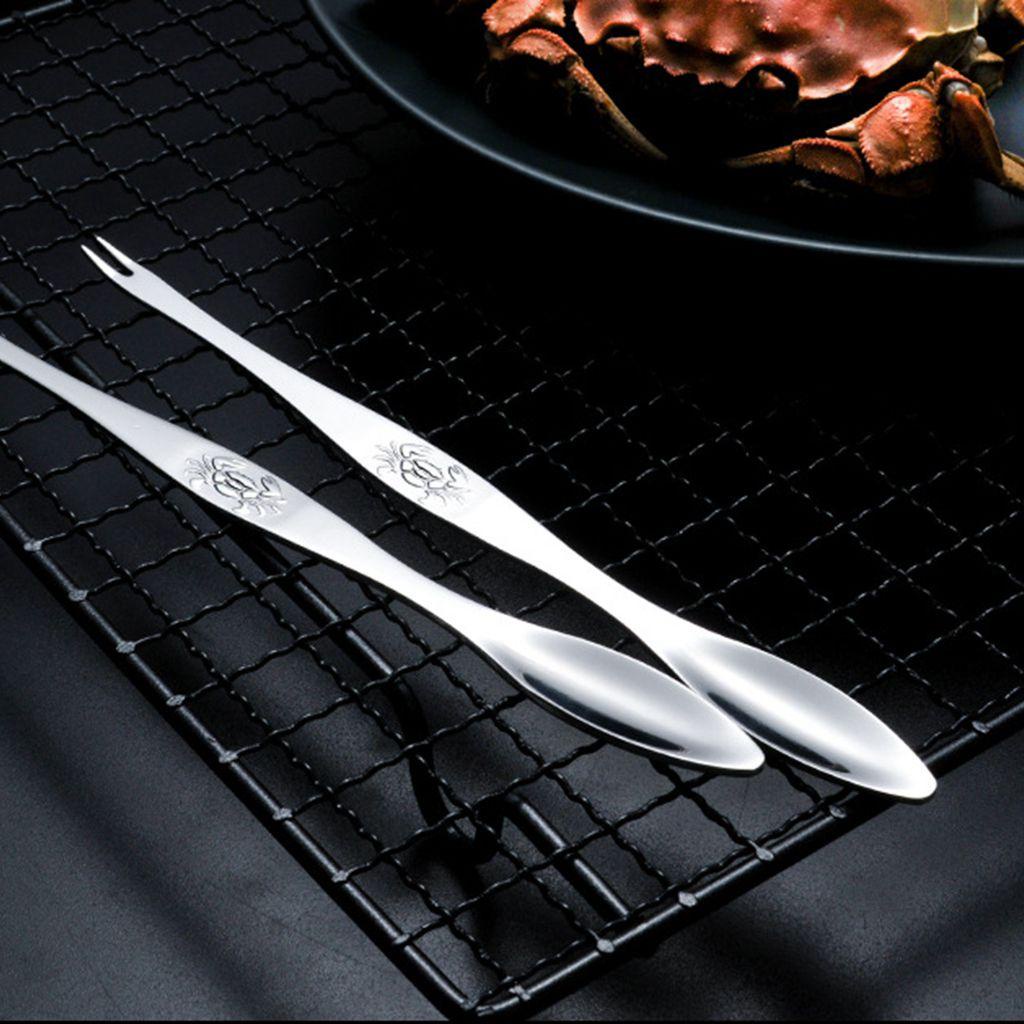 Dụng Cụ Nhặt Cua Và Hải Sản Hai Đầu Thanh Lịch Sáng Tạo Đa Năng