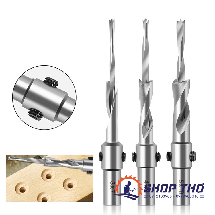 Mũi khoan 2 tầng cỡ 3*8*100mm .và 4*10*100