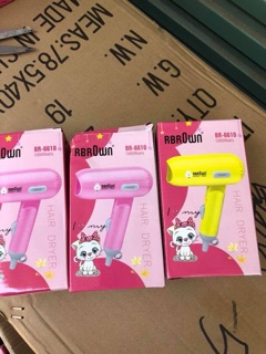 Máy sấy tóc mini gấu, vịt, lợn siêu cute