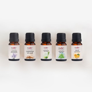 Combo 4 tinh dầu tặng 1 lọ tinh dầu ( có thể chọn mùi )