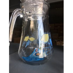 Bình đựng nước thủy tinh dày dặn cao cấp - chất lượng cao cấp an toàn sức khỏe 1500ml
