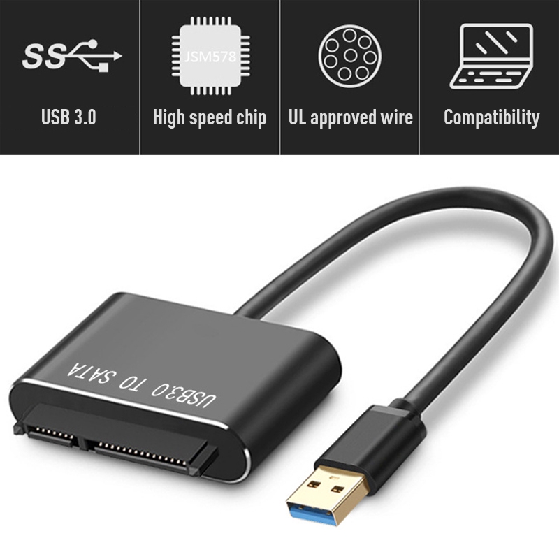 Cáp chia USB sang SATA Type-c 3.1 Sata7+15P chất lượng cao