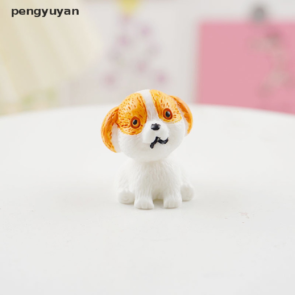 [pengyuyan] Đồ trang trí Chú Chó Mini Trang Trí Thu Nhỏ [Mới]