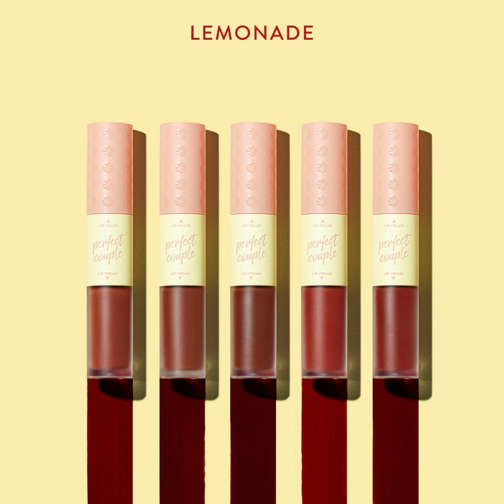 Son kem 2 đầu Lemonade Perfect Couple Lip 02 Sugar