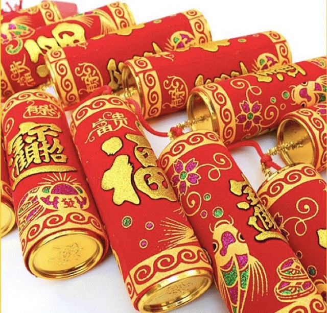 Giá sỉ - Dây pháo giả nhiều kích thước - Phụ kiện Halu