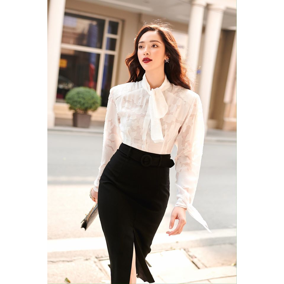 Chân váy bút chì đai rời -HBZ119 | BigBuy360 - bigbuy360.vn