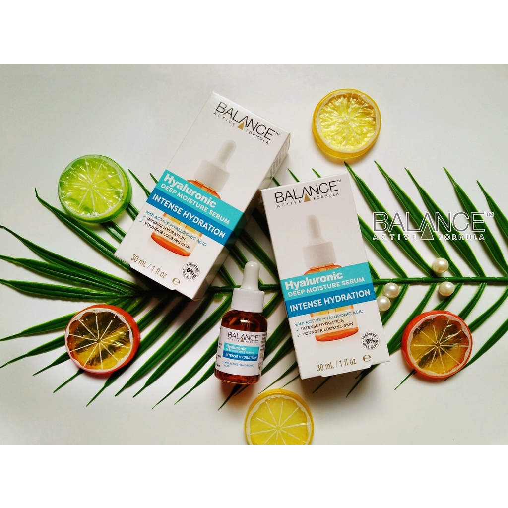 Serum HA Balance Hyaluronic Acid Dưỡng Ẩm - Tinh Chất Dưỡng Da Cấp Ẩm Da Khô Giảm Dầu Da Dầu Ngừa Lão Hoá  Anh Quốc Dezy