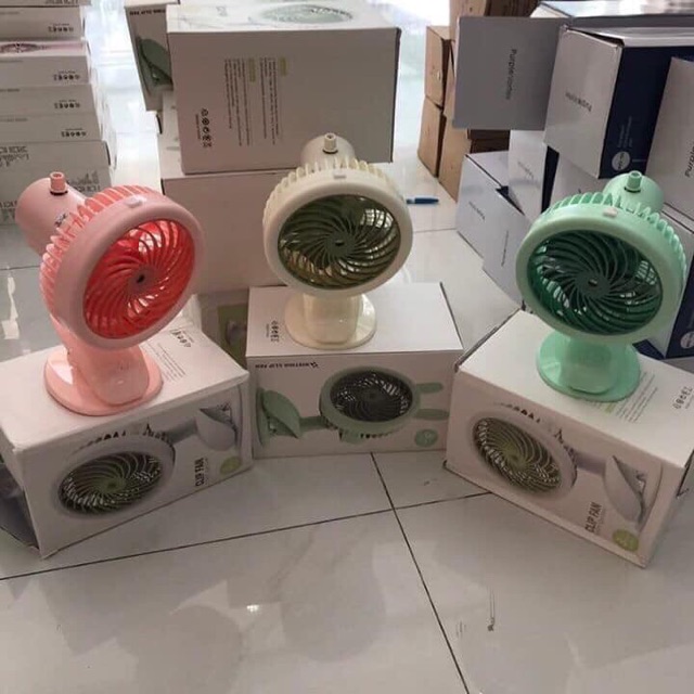 quạt phun sương mini có kẹp bàn | BigBuy360 - bigbuy360.vn