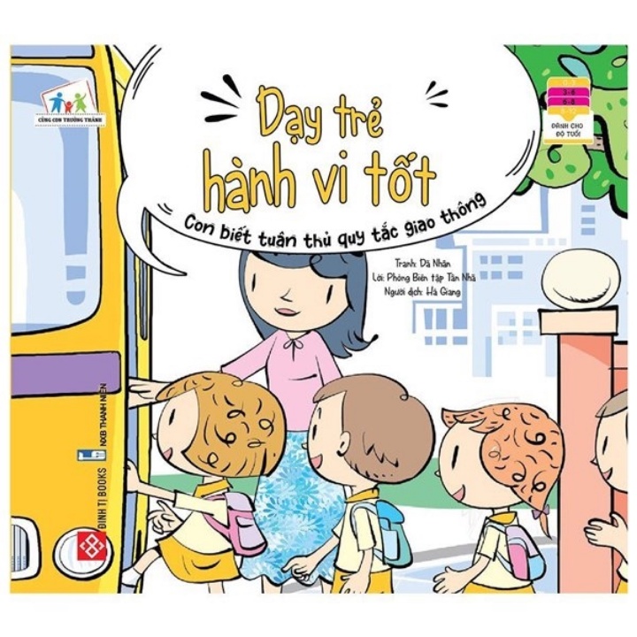 Sách - Combo Dạy Trẻ Hành Vi Tốt - Cùng Con Trưởng Thành (Bộ 7 Quyển)