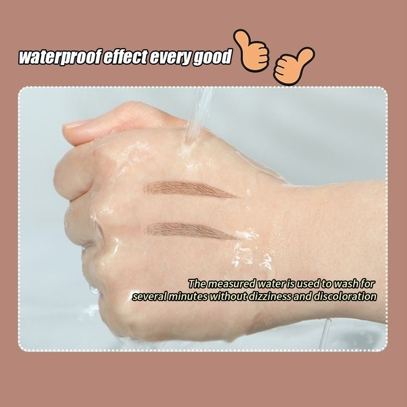 Bút Chì Kẻ Lông Mày Dạng Lỏng Siêu Mỏng Chống Nước Chống Mồ Hôi Lâu Trôi Mịn Màng