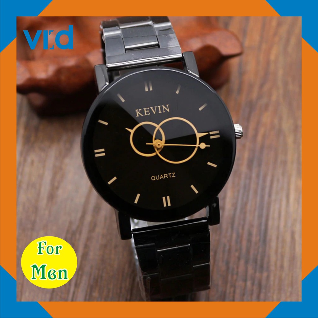 Đồng hồ thời trang For Men Kevin - Sang trọng - Thép không gỉ