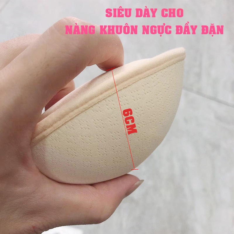 Mút Lót Siêu Dày 6cm Cao Su Tự Nhiên