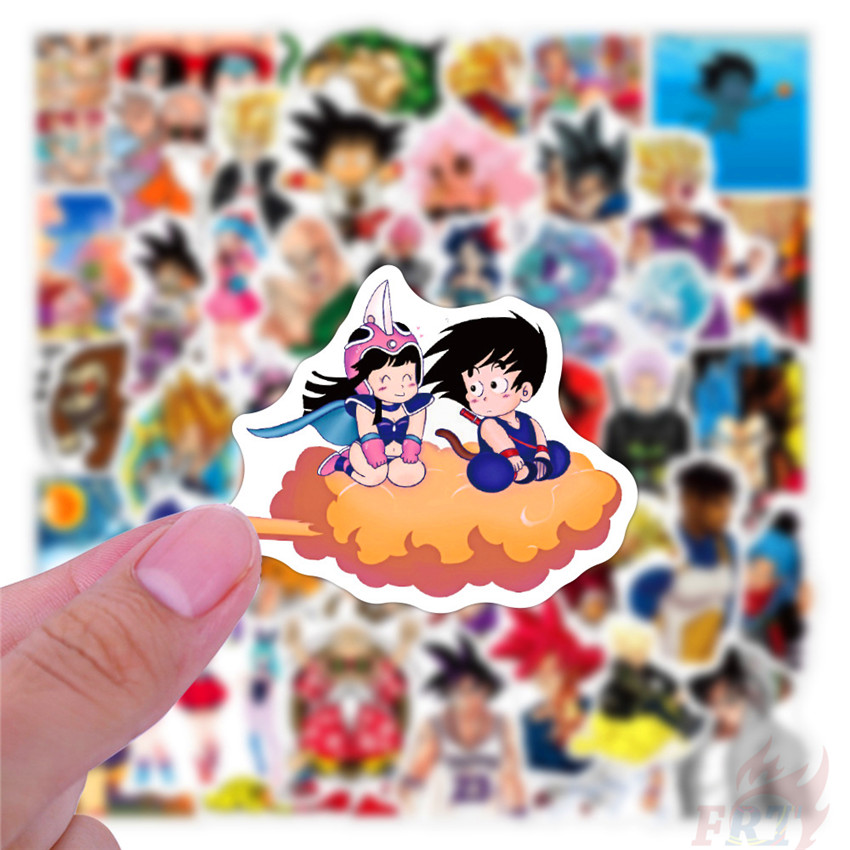 ✪ Dragon Ball Series 08 Son Goku Stickers ✪ Anime 50Pcs/Set DIY Fashion Waterproof Doodle Decals Stickers