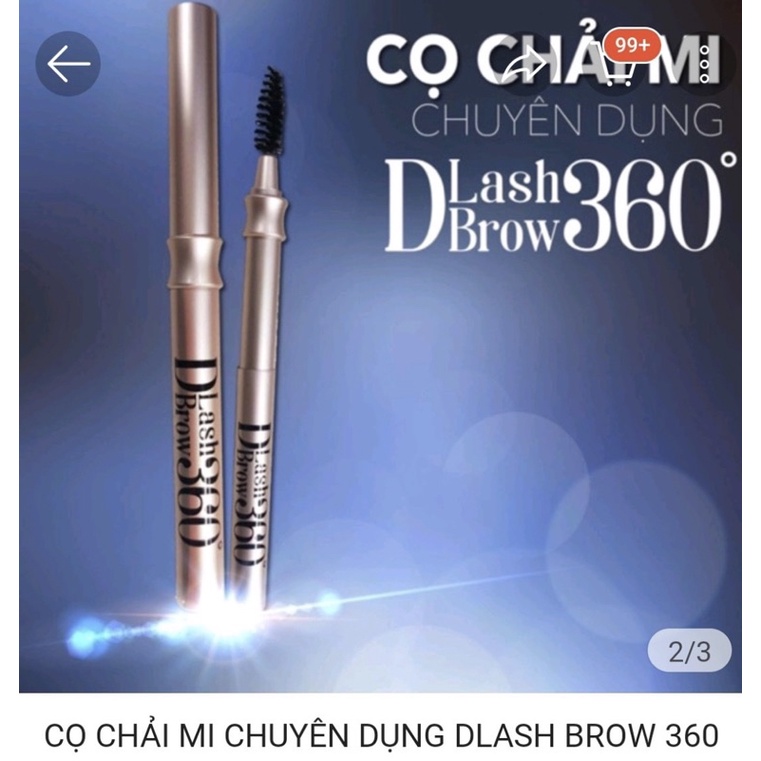Cọ Chải Mi, chổi chải mi hàng hiệu DLash Brow 360