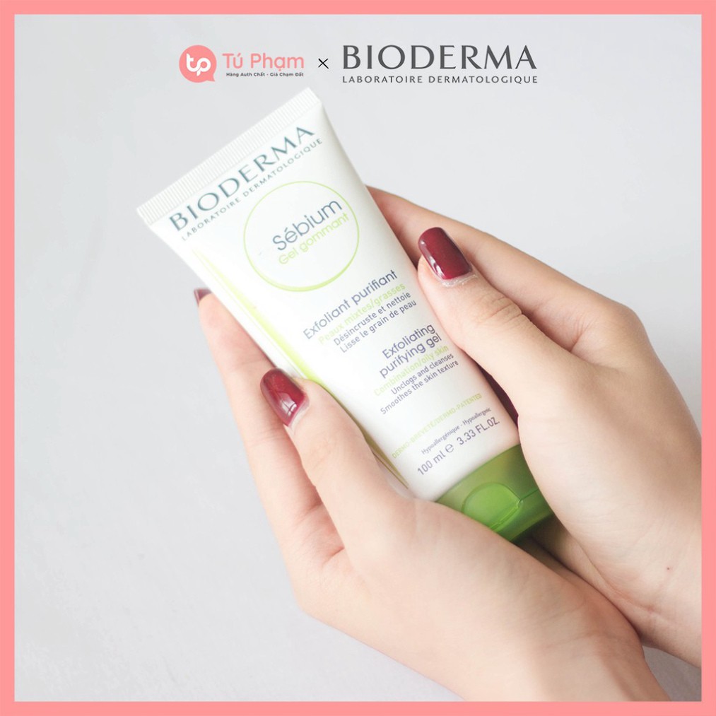 SALE CĂNG Tẩy Tế Bào Chết Bioderma Sebium Gel Gommant 100ml SALE CĂNG