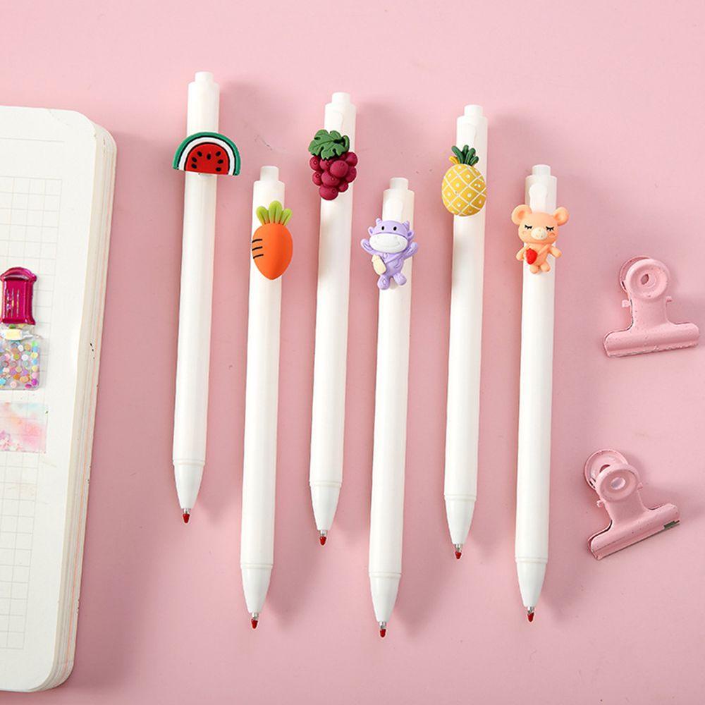 Bút Mực Gel Nhanh Khô Họa Tiết Hoạt Hình Dễ Thương Tiện Dụng Cho Văn Phòng