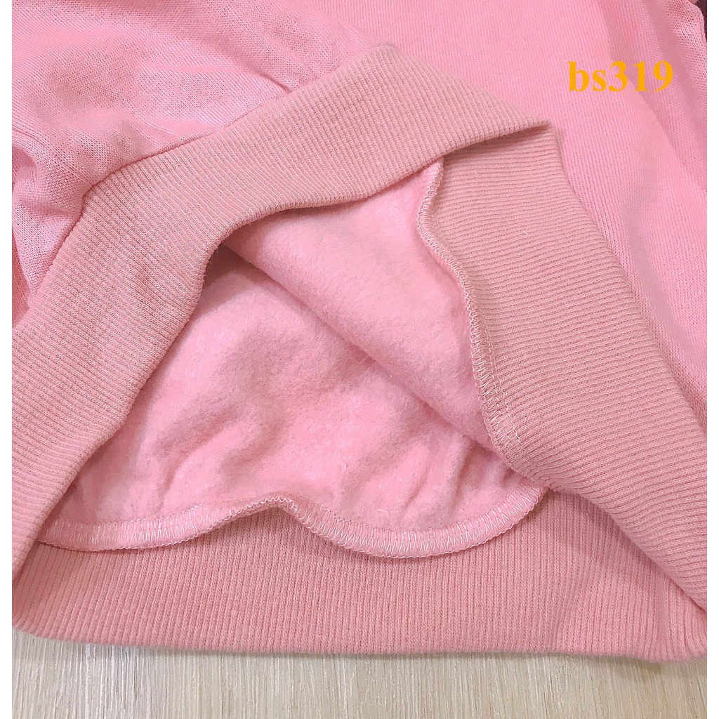 * Mã BS319: Áo Việt Nam xuất Hàn dư xịn, chất nỉ bông siêu mềm, siêu êm, siêu ấm