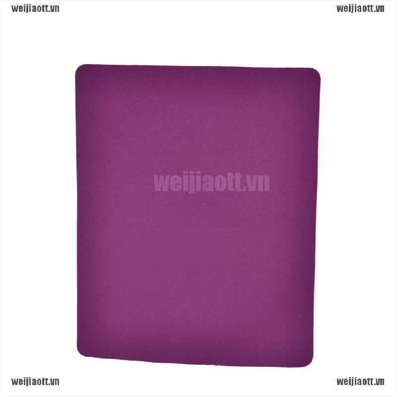 Tấm lót chuột bàn phím hình chữ nhật chống trượt trơn màu 21.5 x 17.5cm VN WJIAO