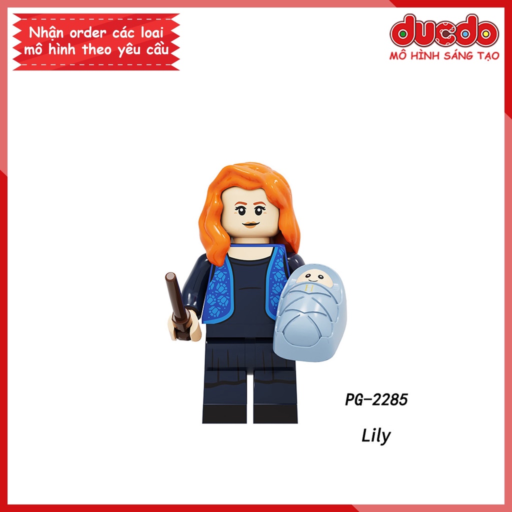 Minifigures các nhân vật trong Harry Potter - Đồ chơi Lắp ghép Xếp hình Mini Mô hình POGO PG 8286