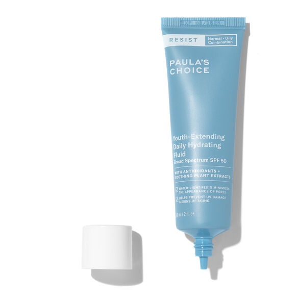 Kem dưỡng chống nắng Paula's Choice Resist Youth-Extending Daily Hydrating Fluid SPF 50-15ml (Date 5/22) [NKCH]