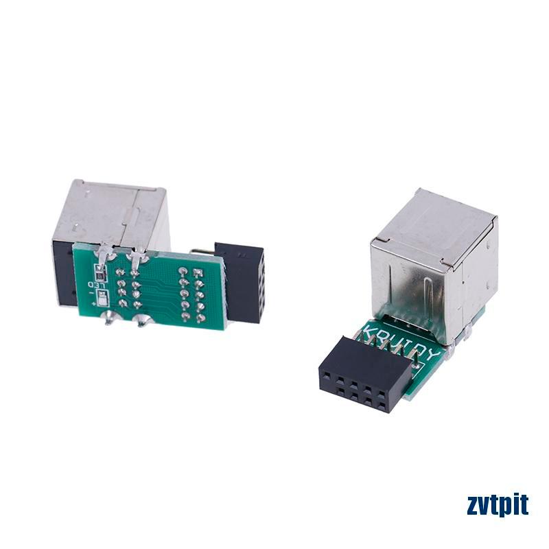 Bo Mạch Chủ Bên Trong 9pin Sang 2 Cổng Usb 2.0 A Female