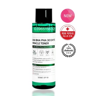 NƯỚC HOA HỒNG GIẢM MỤN SOME BY MI AHA-BHA-PHA 30 DAYS MIRACLE TONER