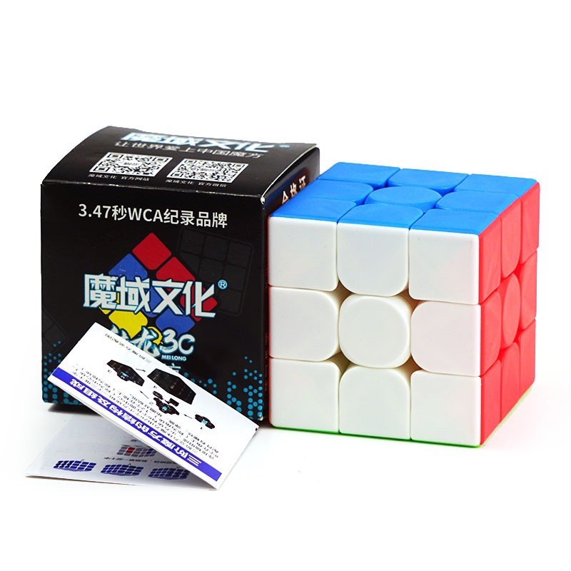 Rubik 3x3 Moyu Meilong 3 Tầng Stickerless hàng xịn cực đẹp