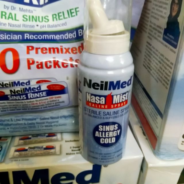 Bình xịt mũi neilmed 75ml  date xa