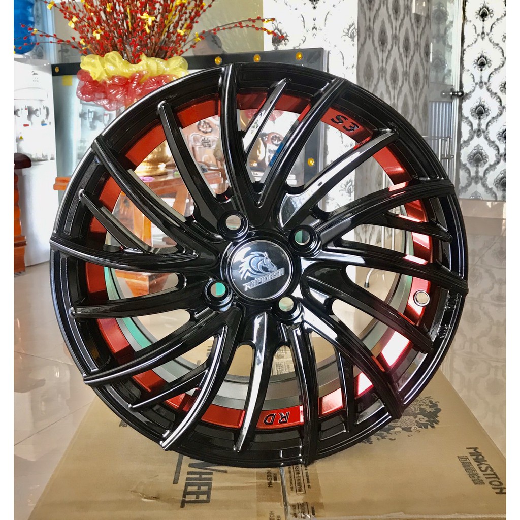 Mâm ô tô 5 chấu thể thao lắp Morning, Hyundai Getz, I10