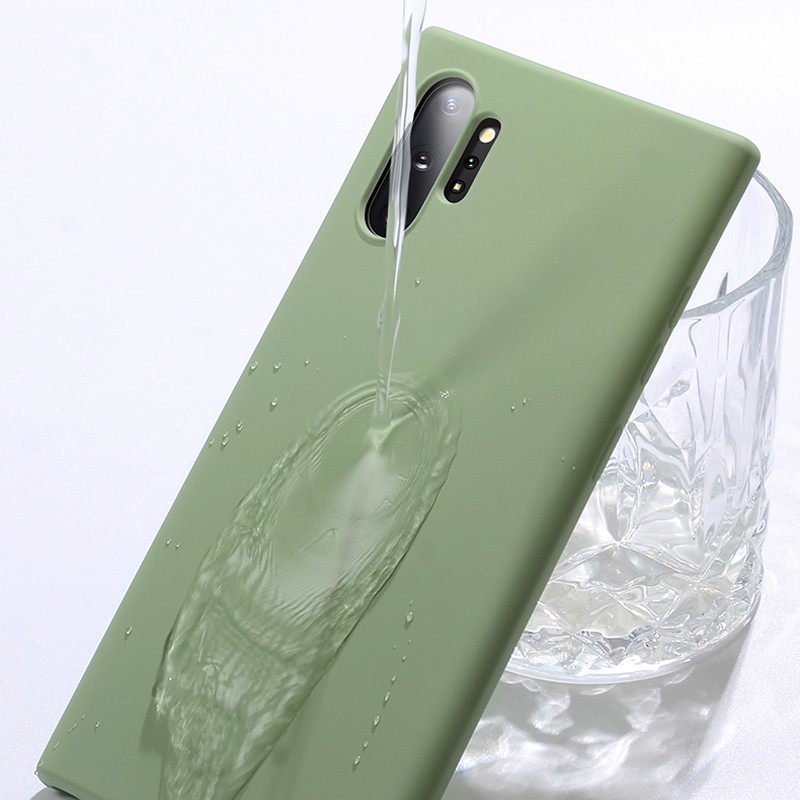 Koosuk Ốp điện thoại silicone mềm chống bẩn cao cấp cho Samsung Galaxy Note 8 9 10 Plus