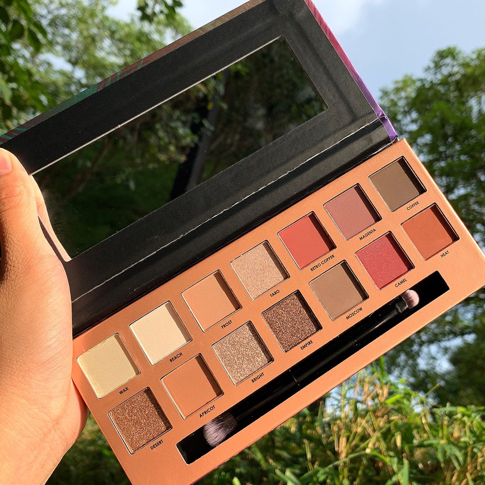 (Hàng Mới Về) Bảng Phấn Mắt Focallure Fa49 Kèm Cọ Trang Điểm Tiện Dụng | BigBuy360 - bigbuy360.vn