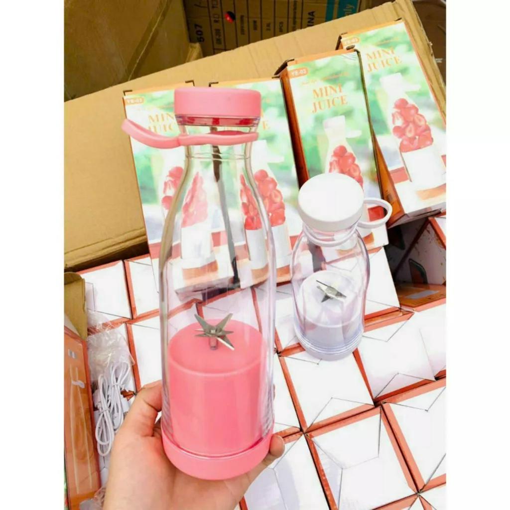 Máy Xay Sinh Tố Cầm Tay Mini Fresh Juice Đa Năng Máy Xay Hoa Quả Mini Cầm Tay Đế Sạc Không Dây Usb
