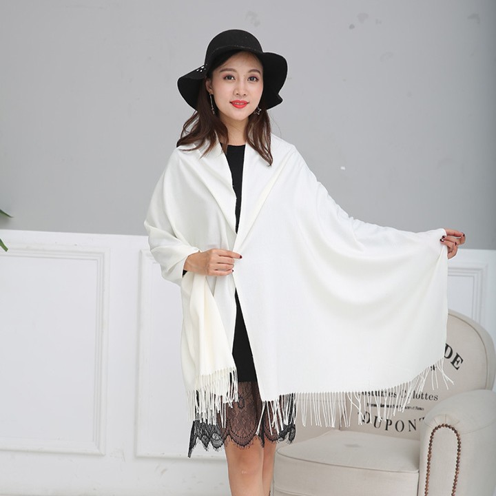 Khăn len lông cừu dệt mịn quàng cổ thời trang nam nữ CASHMERE (hàng loại 1) nhiều mẫu cao cấpmeomeo