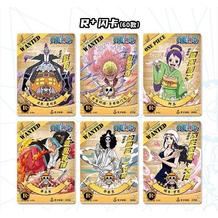 Thẻ Hình Nhân Vật Luffy Trong Phim Hoạt Hình One Piece