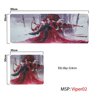 Pad lót chuột gaming Naraka Bladepoint - Viper Ning 2 - Ninh Hồng Dạ