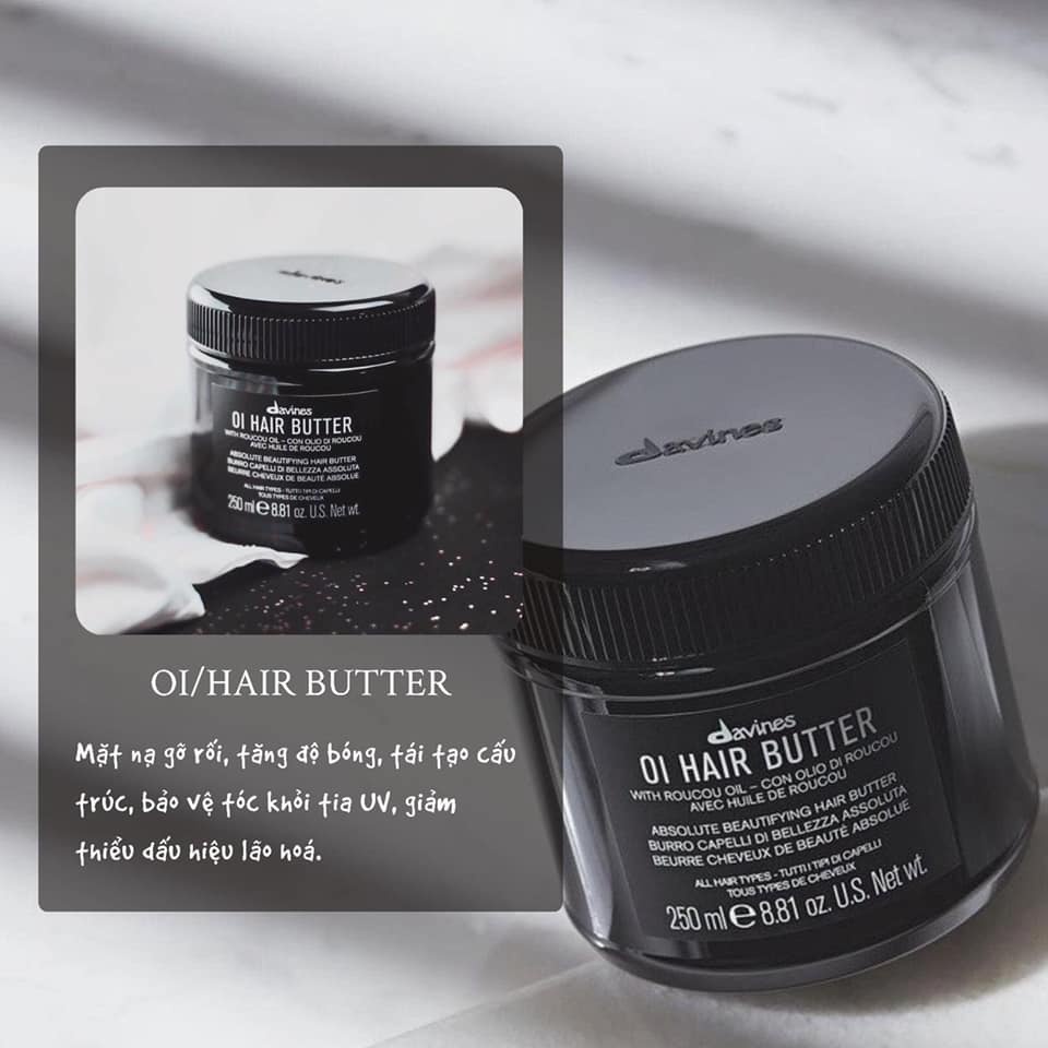 Kem Ủ Tóc Davines Oi Hair Butter 1000ml