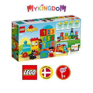 Đồ chơi lắp ráp LEGO DUPLO - Tàu Lửa Học Số Mới 10847 (23 chi tiết)