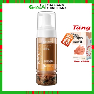 Sữa Rửa Mặt Ngũ Cốc Lên Men Neogen Naturals Real Fresh Foam Cereal Tạo Bọt Cân Bằng Da [NHẬP KHẨU CHÍNH HÃNG]