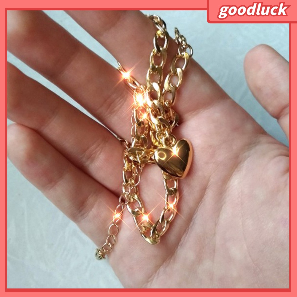 Dây Chuyền Choker Mặt Trái Tim Thời Trang Cho Nữ