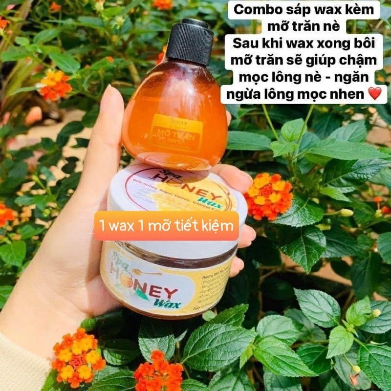 WAX LÔNG LẠNH HONEY SẠCH LÔNG AN TOÀN KHÔNG ĐAU RÁT